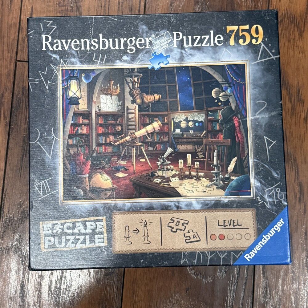 Ravensburger Escape Puzzle 759 The Observatory Jigsaw Puzzle No 199563